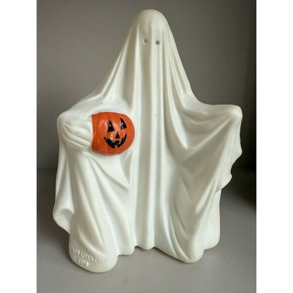 Belco Lites Corp Halloween Ghost Blow Mold Vintage 1979 - Picture 2 of 7
